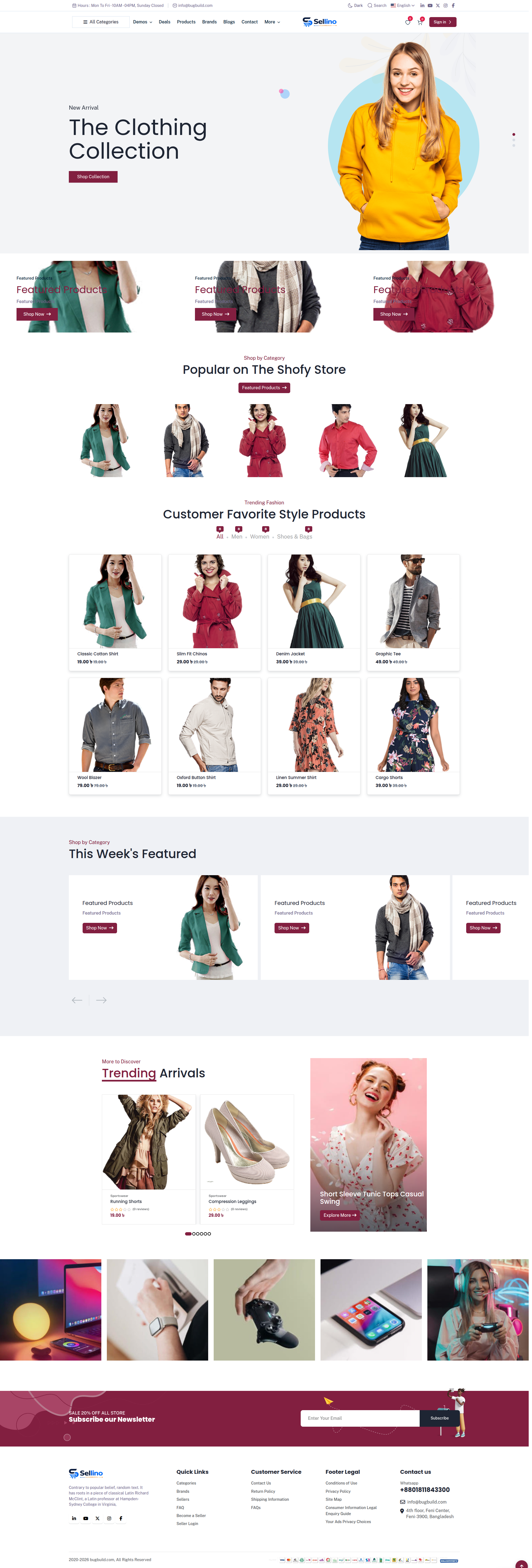 Fashion demo